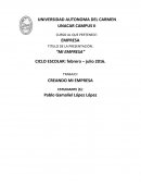Proyecto de empresa “MI EMPRESA”