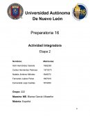 Actividad Integradora Preparatoria 16