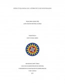 ESTRUCTURA INICIAL DEL ATEPROYECTO DE INVESTIGACION