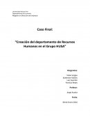Creación del departamento de recursos humanos en el grupo HUSA