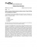Cómo se conecta el modo de abordar problemas desde el Design Thinking con la estrategia de mi negocio?