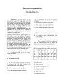 Coversion analoga digital