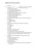 Capítulo 6: Comunicación intercultural