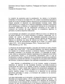 Elementos teóricos Espacio Académico: Pedagogía del Deporte Licenciatura en Deport