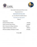 Actividad de Integradora. Apreciación de las artes