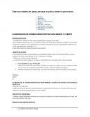 Creación de crema corporal