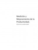 Problemario unidad 2 Medición y mejoramiento de la productividad