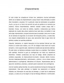 Emprendimiento actividades