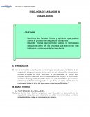 FISIOLOGÍA DE LA SANGRE III. COAGULACIÓN