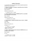 La sociedad ABC LTDA, gran contribuyente, efectuó las siguientes operaciones durante el mes de febrero de 2017: