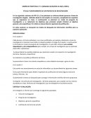 PLANTEAMIENTO DE UN PROYECTO DE INVESTIGACIÓN