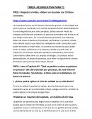 Cadena de suministro TAREA, ACUMULATIVA PARA T1