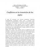 Historia 2.3.6 Conflictos en la transición de los siglos