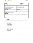 Técnicas de negociación y manejo de la venta Proceso de Ventas