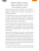 REPÚBLICA FEDERAL DE ALEMANIA Delegadas: Andrea Maidana y Celeste Kim. Reducir la desigualdad en y entre los países