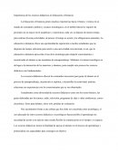 Importancia de Recursos Didácticos en la Educación a Distancia