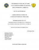 INFORME DE PRÁCTICA Nº3 “DETERMINACIÓN DEL CONTENIDO DE AGUA Y SEDIMENTOS EN EL PETRÓLEO CRUDO POR EL MÉTODO DE LA CENTRÍFUGA”