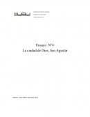 Analisis sobre san agustín "la ciudad de Dios"
