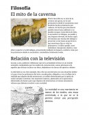 El mito de la caverna: la televisión