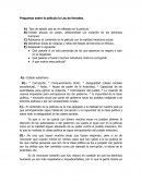 Preguntas sobre la película la Ley de Herodes