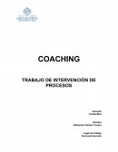 Coaching intervencion de procesos