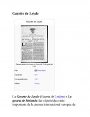 Gazette de Leyde