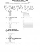 EVALUACION BIMESTRAL PRIMER PERIODO