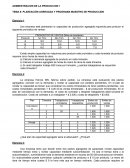 TEMA 8: PLANEACIÓN AGREGADA Y PROGRAMA MAESTRO DE PRODUCCION
