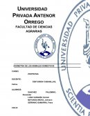 ZOOMETRIA DE LOS ANIMALES DOMESTICOS