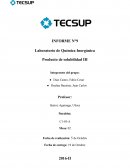 Laboratorio de Química Inorgánica