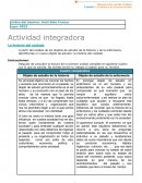 Legilacion actividad uno La historia del cuidado