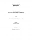 Informe escrito de Shopper Marketing y Trade Marketing