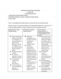 FORMACION DOCENTE, ESCUELA Y PROYECTOS EDUCATIVOS. Página 1