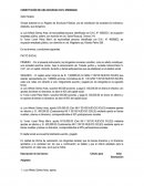 CONSTITUCIÓN DE UNA SOCIEDAD CIVIL ORDINARIA