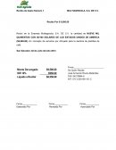 Recibí de la Empresa Multiagricola, S.A. DE C.V. la cantidad de NUEVE MIL QUINIENTOS CON 00/100 DOLARES DE LOS ESTADOS UNIDOS DE AMERICA ($9,500.00). En concepto de servicios por Ahoyado para la siembra de plantitas de café.