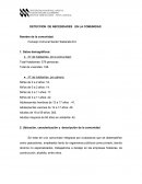 DETECCION DE NECESIDADES EN LA COMUNIDAD