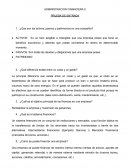 Administracion financiera II Prueba de entrada. ¿Qué diferencia existe entre un costo y un gasto?