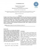 El objetivo de esta práctica es calcular el porcentaje de cloro activado y iodo molecular (I2) en una muestras de hipoclorito de sodio ( mediante un análisis gravimétrico