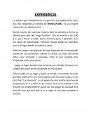 Vivencias con personas de escaso recurso