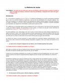 La Reforma de Josías