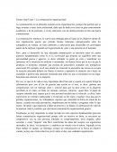 Ensayo chat Tema 1: La comunicación organizacional