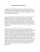 Este derecho es muy violado en nuestro país, este derecho es muy importante ya que sin el ningún ser humano fuera alguien sin esto. el que yo considere más importante es el derecho a la educación, un país sin este derecho se fuera al vacío.