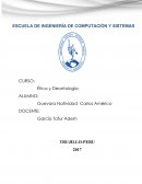 PRÁCTICA No. 2 DE ÉTICA Y DEONTOLOGÍA