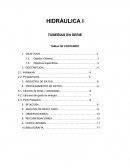 TUBERÍAS EN SERIE HIDRÁULICA