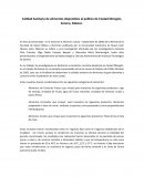 Calidad Sanitaria de alimentos disponibles al público de Ciudad Obregón