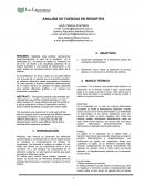 RESUMEN: Mediante esta práctica calcularemos experimentalmente el valor de la constante de la elasticidad (K), y el módulo de rigidez (G) haciendo uso de la ley de Hooke y los resultados obtenidos de un resorte sometido a una fuerza de deformación y as