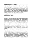 Contexto Externo de la Escuela