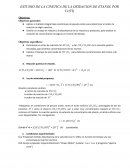 ESTUDIO DE LA CINETICA DE LA OXIDACION DE ETANOL POR Cr(VI)
