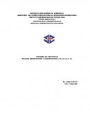 INFORME DE PASANTIAS ADUANA IMPORTACIÓN Y EXPORTACIÓN, C.A. (A.L.E.C.A.)
