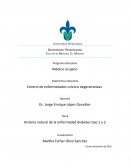 Historia Natural de la Diabetes Mellitus